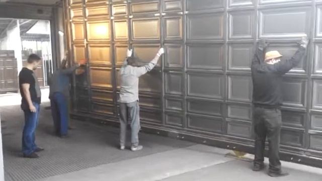 Ворота 9Х3 м. Перекатываем вручную) смотреть онлайн