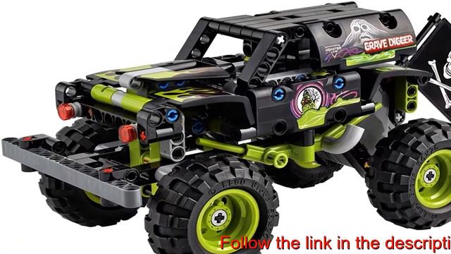 LEGO Technic Monster Jam Grave Digger 42118 Model Building Kit for Boys and Girls Who Love Monster. смотреть онлайн