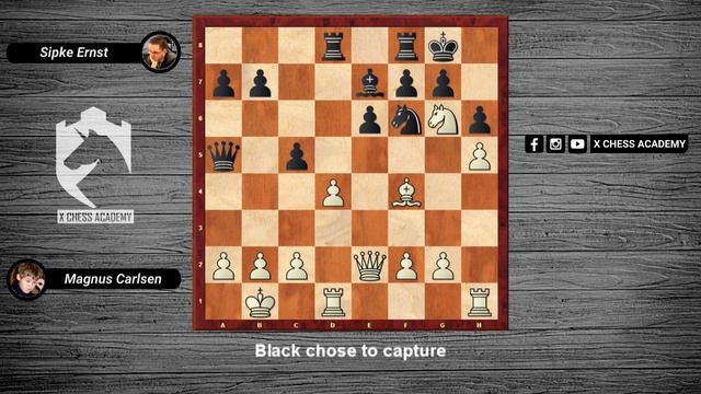 Pengorbanan Cantik Tanpa Henti (Magnus Carlsen VS Sipke Ernst) смотреть онлайн