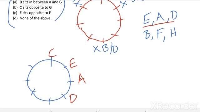2022_IAS_Qn A40. Eight students A, B, C, D, E, F, G and H sit around a circular table, equidistant смотреть онлайн