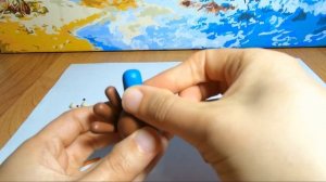 Лепка из легкого пластилина Hey Clay/Видео лепка залипаки Птицы с Фермы/Индюк