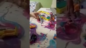 Выпал глаз во время съёмки