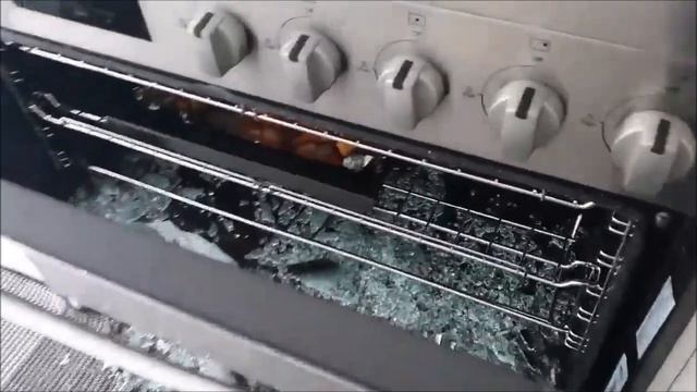 Oven Door Glass Explodes