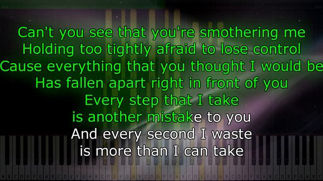 Linkin Park - Numb (Karaoke/PianoTutorial/Instrumental) смотреть онлайн