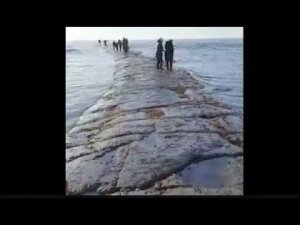 Каменная дорога от Сахалина по дну Татарского пролива