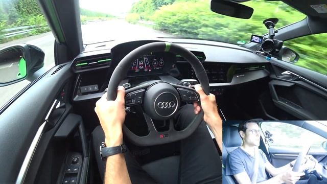 Audi RS3 Sedan 2022 - Full Review & Test High Speed Autobahn Capabilities !