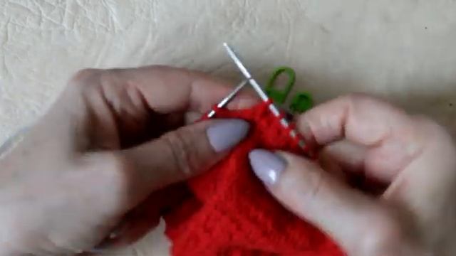 Французская пятка спицами смотреть онлайн