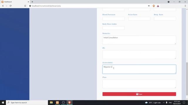 Patient Health Information System (Javascript,PHP, MySQL) смотреть онлайн