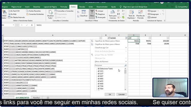 Como transformar o Arquivo Dirf txt em Excel e possibilitando a sua conferência смотреть онлайн