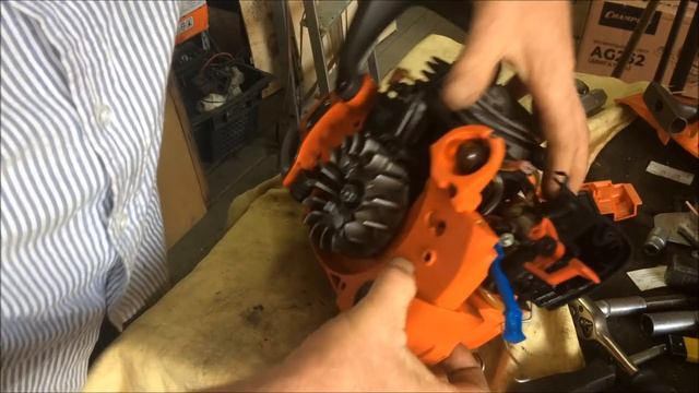 Шведская Бензопила HUSQVARNA 240.!!! Заводской брак?! смотреть онлайн