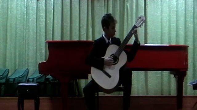 Лещук Арсений ДШИ г. Ртищево В. Трусов "Прогулка на велосипеде", Л. Валькер "Маленький романс" смотреть онлайн