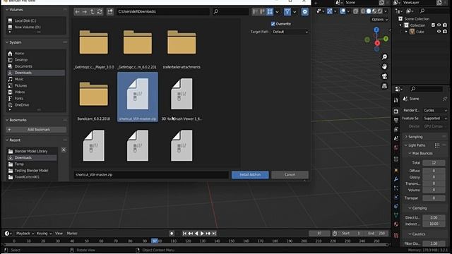 How to Display Shortcut Keys and Mouse in Blender смотреть онлайн