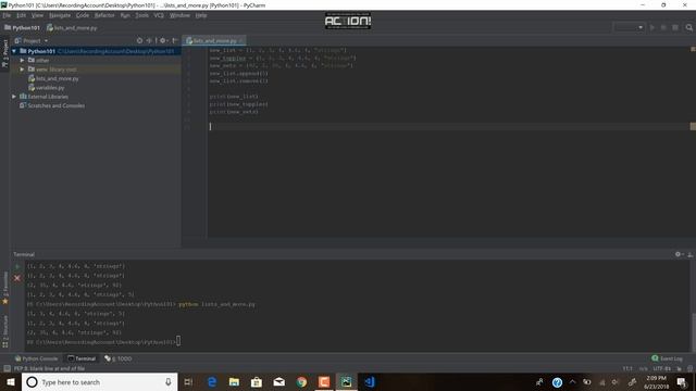 Python Tutorial Episode #3 | Lists and More смотреть онлайн