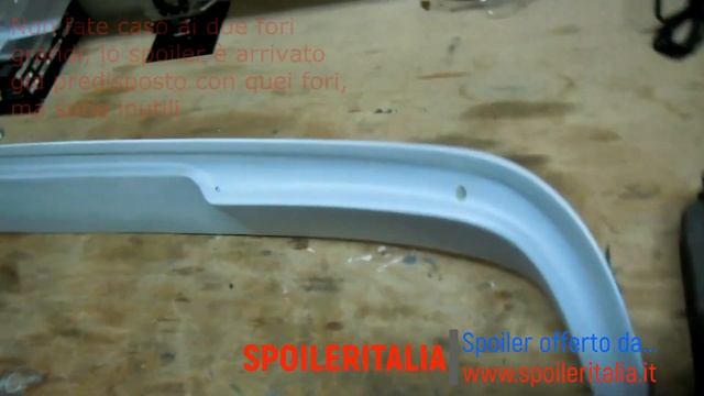 Montaggio spoiler racing pt.1 смотреть онлайн