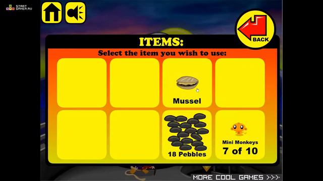 Игра "Счастливая Обезьянка 40" (Monkey GO Happy 40) - прохождение смотреть онлайн