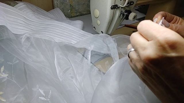 как настрочить " шторную тесьму" на тюль.... смотреть онлайн