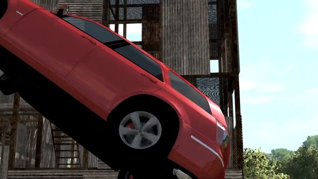2008 Dodge Magnum SRT8 Crash test | BeamNG.drive смотреть онлайн