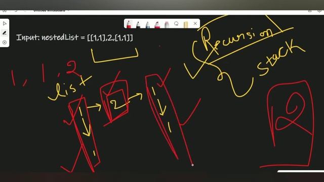 FLATTEN NESTED LIST ITERATOR|LEETCODE смотреть онлайн