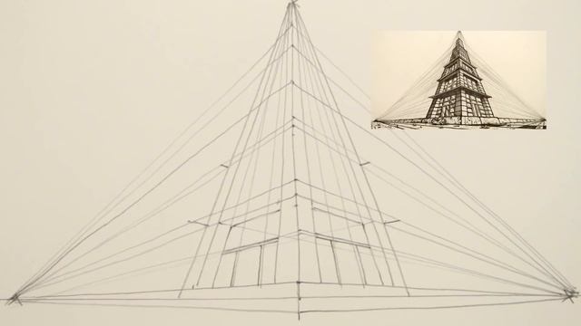 How to Draw in 3-Point Perspective: Narrated смотреть онлайн
