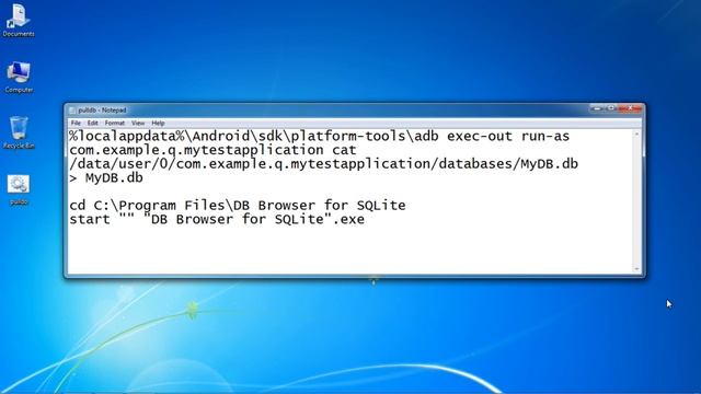 Android Studio: Pulling database from a non-rooted device starting from Android 5.0 above смотреть онлайн