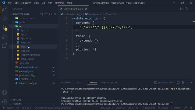 Tailwind CSS with REACT [Easiest and FAST] | How To Install Tailwind CSS 3 In React 2022 смотреть онлайн