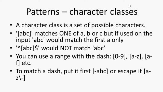 Regular Expressions - A Quick Introduction смотреть онлайн
