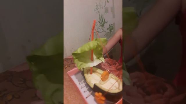 Кораблик из природного материала и что получилось смотреть онлайн