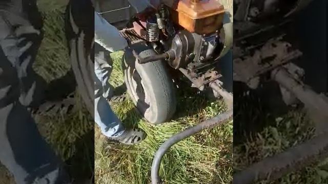 Сенокос мотоблоком начало 08.06.20г. смотреть онлайн
