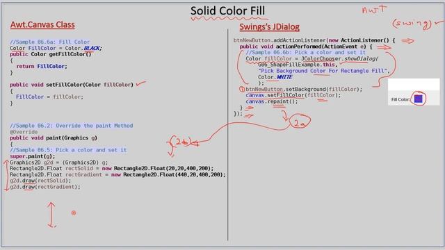 Shape Fill | Part 4 - Solid Color Fill | Java2D Tutorial #16 смотреть онлайн