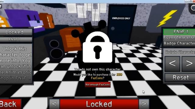 Обзор на игру [UPDATE] Fazbear Roleplay [TESTING] смотреть онлайн