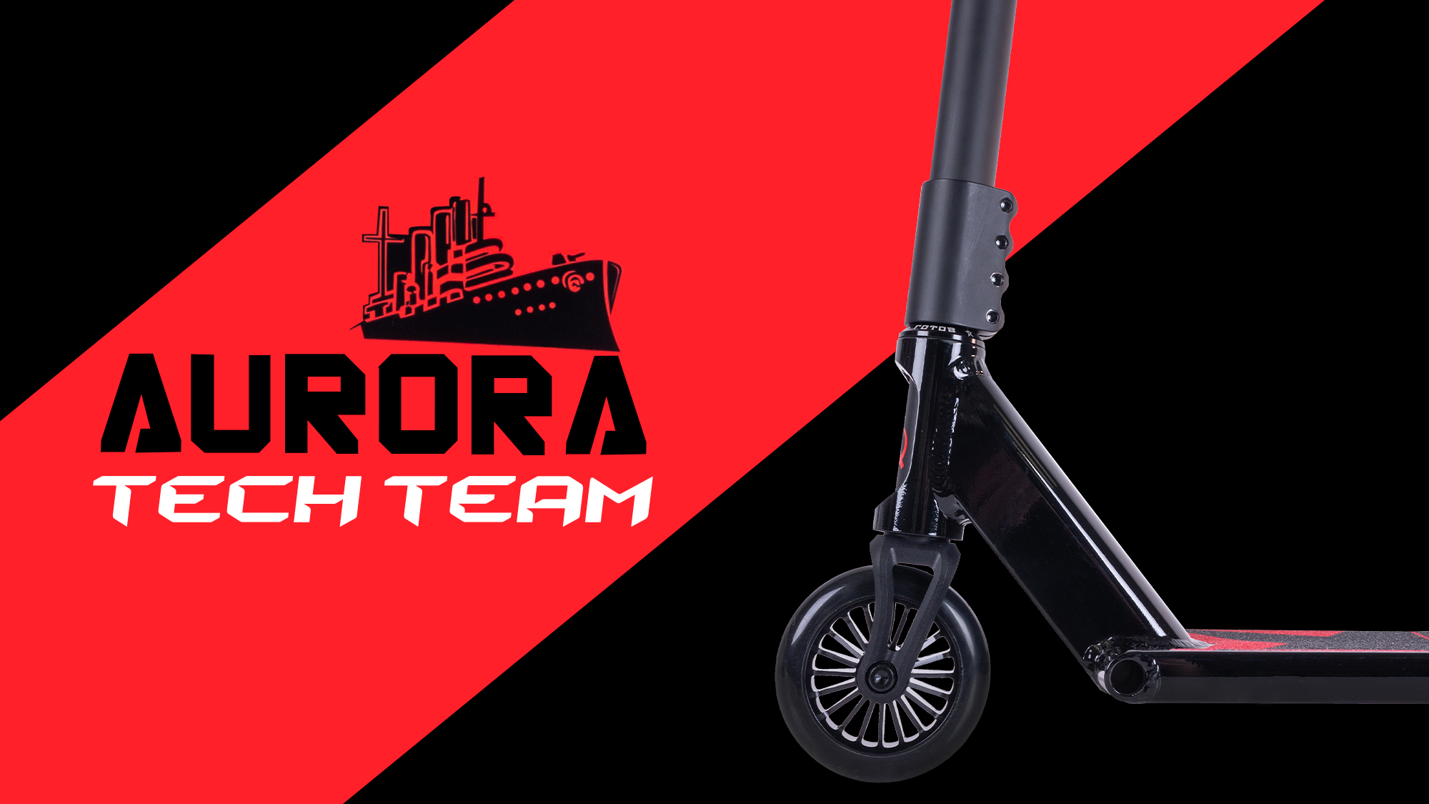 TECH TEAM AURORA⚡СТРИТОВЫЙ САМОКАТ смотреть онлайн