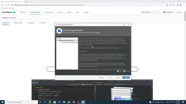 Android Studio Installation and running first app Kotlin смотреть онлайн