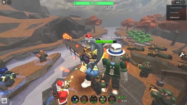 играю в роблокс ?XMAS!?Tower Defense Simulator смотреть онлайн
