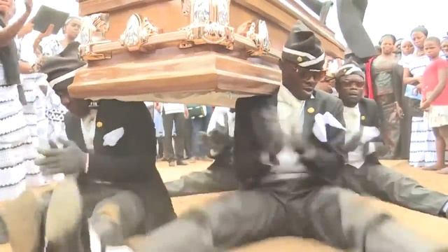 Новый танец с гробом от негров[мемы] смотреть онлайн