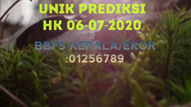 UNIK PREDIKSI HK 06-07-2020 смотреть онлайн