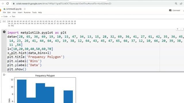 Frequency Polygon | frequency polygon using histogram | Plotting Data using Matplotlib | IP Class 1 смотреть онлайн