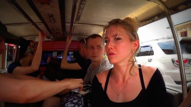 VLOG Таиланд: дорога из Бангкока в Аюттайа, шаманская татуировка Сак Янт, Аджан Коб смотреть онлайн