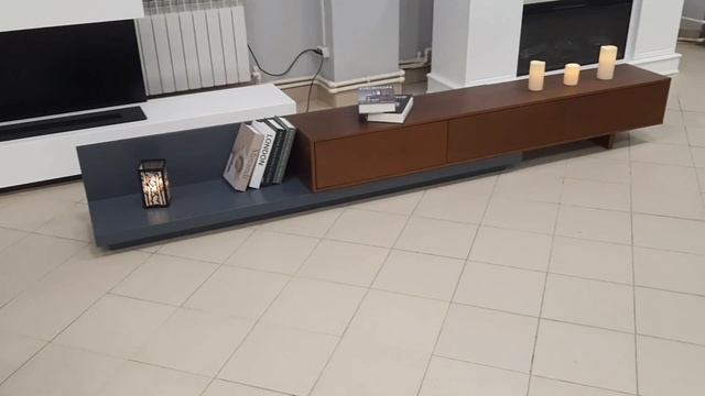 Современная ТВ-тумба ТРАНСФОРМЕР с выдвижными ящиками смотреть онлайн