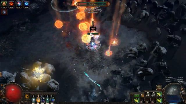 [PoE 3.2] 1 Max HP vs Uber Elder смотреть онлайн