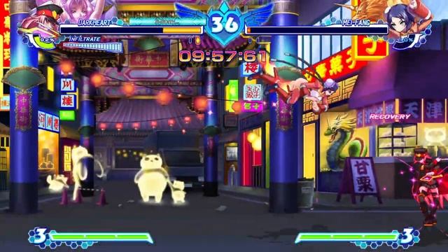 Arcana Heart 3 LOVEMAX SIXSTARS!!!!!! XTEND: Dark Heart Time Attack Playthrough смотреть онлайн