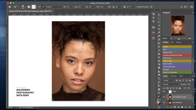 FREE PHOTOSHOP SKIN RETOUCHING ACTION PACK - FREQUENCY SEPARATION VIDEO смотреть онлайн