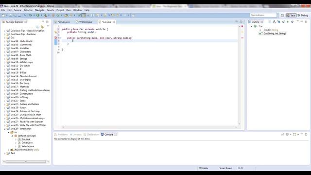 Learn Java - Beginner 32 - Inheritance смотреть онлайн