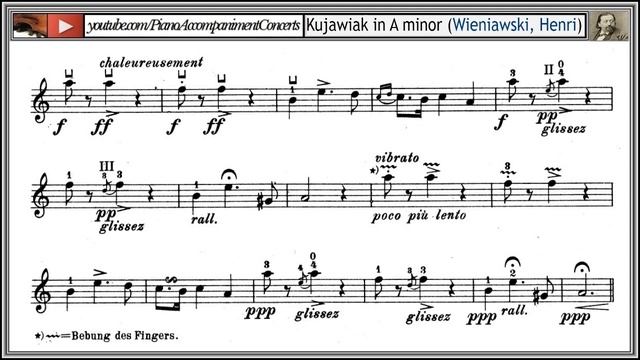 Wieniawski - Kujawiak in A minor, Mazurka no.2 смотреть онлайн