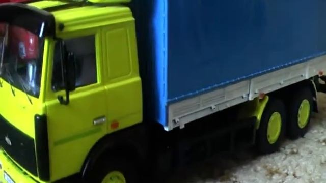 Коллекция МАЗов от производителей НАП, Autotime, Автоистория, AVD Models, DeAgostini обзор 1:43 смотреть онлайн