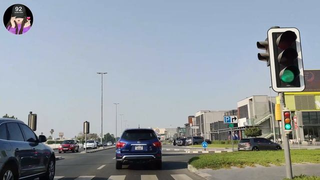 Dubai Umm Suqeim Road  #Dubai Driving Tour - Al Wasel Road - Jumeirah Road #Dubai 4K #dubai ???