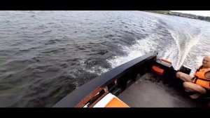 Лодка ПНД своими руками, пробуем разные двигатели 30лс и 20лс