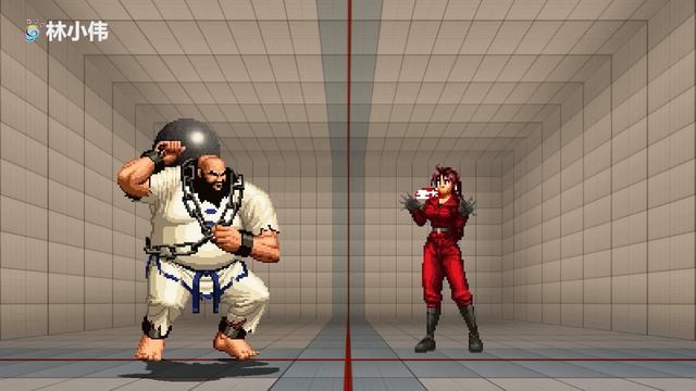 King of Fighters Girl Undressing KO collection Mugen смотреть онлайн