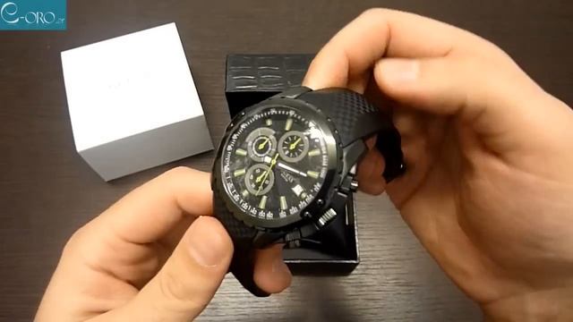 GUESS Black Rubber Mens Watch W17540G1 - E-oro.gr смотреть онлайн