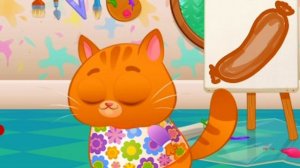 История для детей как Арина и котик Бубу играют вместе в игре | Арины как няня для Bubbu