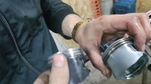 замена поршневой,поршня на kayo classic krz 140 2017